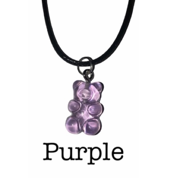 (1PC) GUMMY BEAR NECKLACE - Pick The Color - Picture 8 of 14